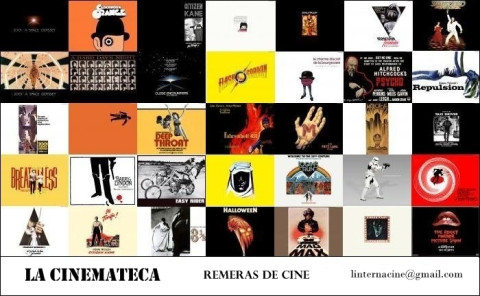 La Cinemateca - Remeras - Sudaderas - consultas: linternacine @ gmail.com