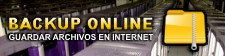 Backup online - guardar archivos en Internet